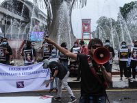 Tiga Poin Tuntutan Aksi Protes Tindak Kekerasan Jurnalis Tempo Surabaya